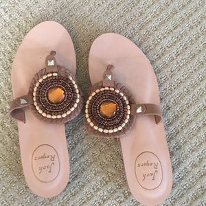Tan Jack Roger Sandals